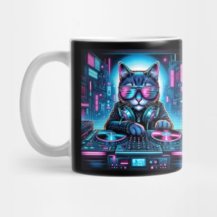 DJ Cat Mug